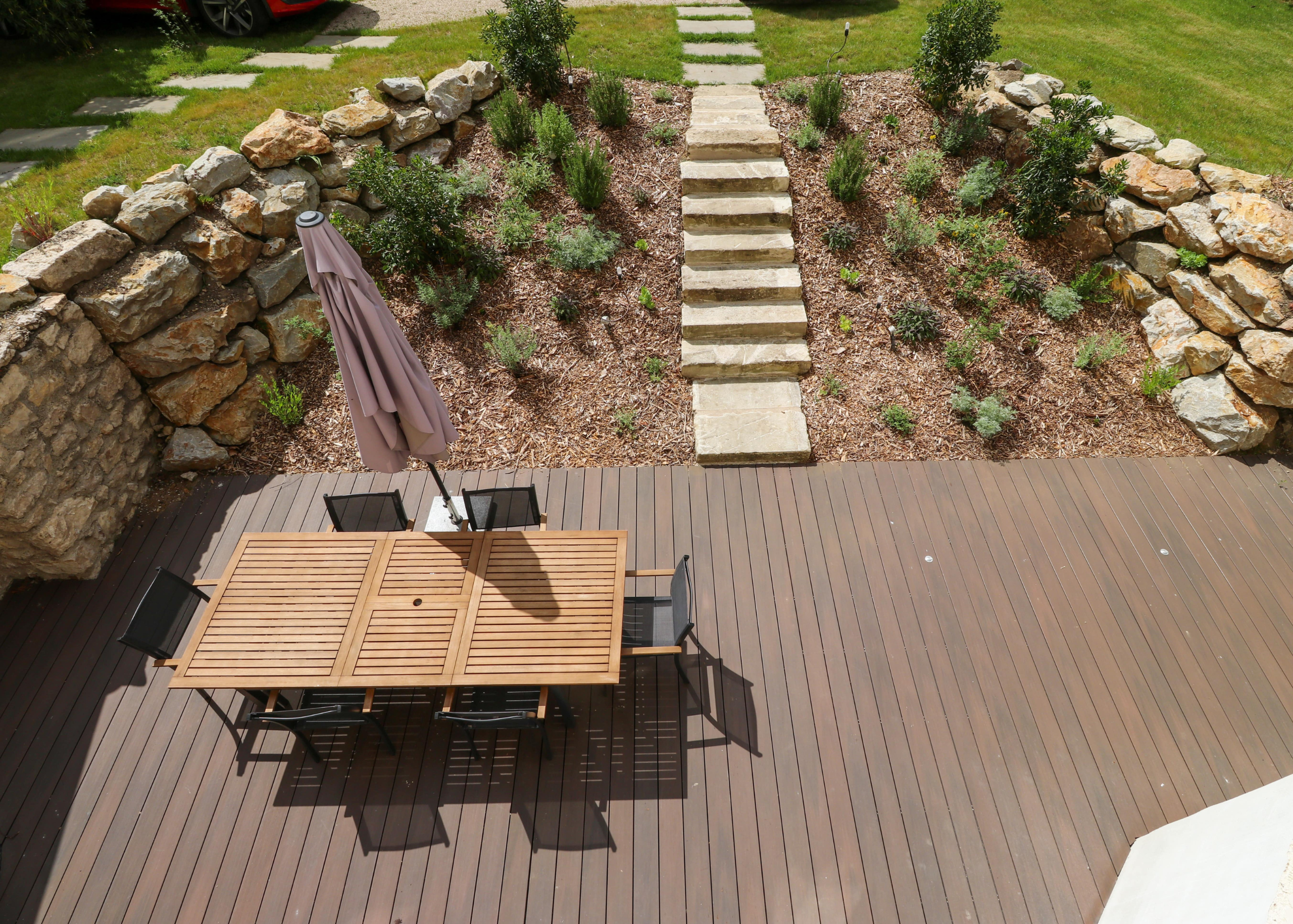 Location de bureaux a Tours - jardin